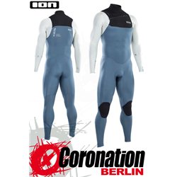 ION SEEK CORE SEMIDRY 3/2 FZ DL 2021 neopren suit steel blue/white/black