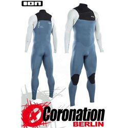 ION SEEK CORE SEMIDRY 4/3 FZ DL 2021 neopren suit steel blue/white/black