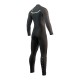 Mystic MAJESTIC fullsuit 4/3MM FZ 2021 neopren suit black