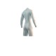 Mystic THE ONE LONGARM SHORTY 3/2MM ZIPFREE 2021 neopren suit white