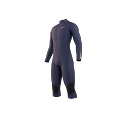 Mystic MARSHALL LONGARM SHORTLEG 4/3MM BZIP 2021 neopren suit night blue