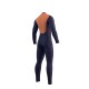 Mystic STAR fullsuit 5/3MM BZIP 2021 neopren suit night blue