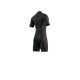 Mystic BRAND SHORTY 3/2MM BZIP 2021 neopren suit black