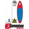 NGU Inflatable SUP Allrounder 10'6x32''x4,75'' Standup Paddle Board - Rot