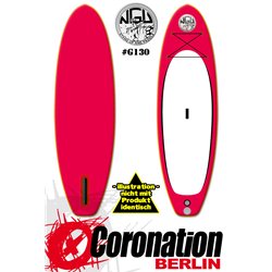 NGU Inflatable SUP Allrounder 10'6x34''x6'' Standup Paddle Board - Red