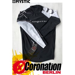 Mystic CROSSFIRE Lycra Vest L/S Black/White