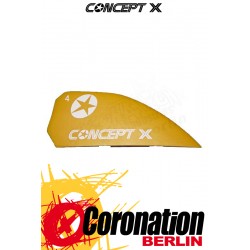 Concept-X G10 4cm Kite Fin yellow