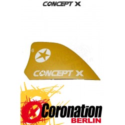 Concept-X G10 6cm Kite Fin yellow