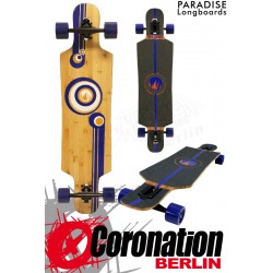 Paradise Longboard Bubbles Bamboo complèteboard