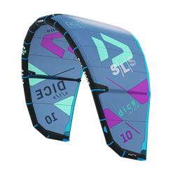 Duotone DICE SLS 2022 TEST Kite 13m - Blue Mint