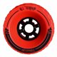 MBS All Terrain Longboard roues Set Red