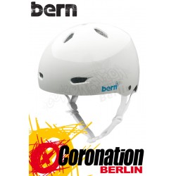 Bern femme Kite-Helm Brighton H2O - White Glossy