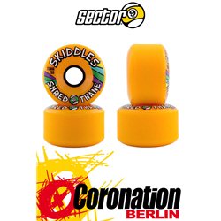 Sector 9 Skiddles Shred roulettes 70mm 78a - orange