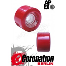 APEX Red barrareon 77mm 83a roulettes Set