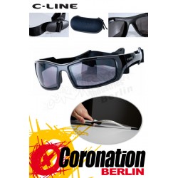 C-Line Davy Kite Sonnenbrille - Black Glossy