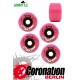 ABEC11 Rollen Pink Powerballs Wheels 72mm 78a