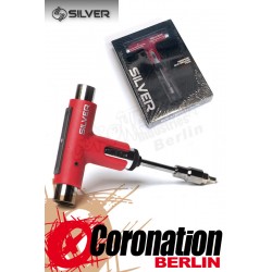 Silver Skatetool Werkzeug - Rot