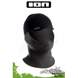 ION Visor Hood 3/2 Neoprenhaube Black