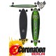 Flying roues Varsity 43 Lime Celtic complète Longboard
