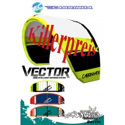 Cabrinha Vector 2012 Kite mit Bar 12qm