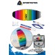 HQ Symphony Beach II 1.7 Rainbow Lenkmate Sportkites