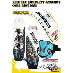 Kite Set Komplett - Core Riot 9 m² - Gaastra Xenon - RRD Trapez