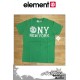 Element T-Shirt NY S/S Fitted - Aloe vert