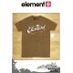 Element T-Shirt Scripto S/S Fitted - Mocha