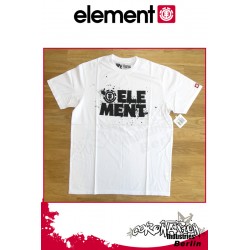 Element T-Shirt Splash S/S Regular - White