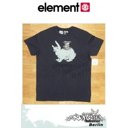 Element T-Shirt Element Rabbit S/S Fitted - Total Eclipse
