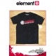 Element T-Shirt Horizontal Slash S/S Regular - Black