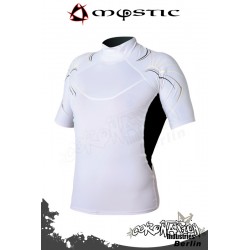 Mystic Cure Heavy Rash Vest S/S - White