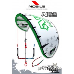 Nobile Kite N62 2009 11qm White/vert avec barrare