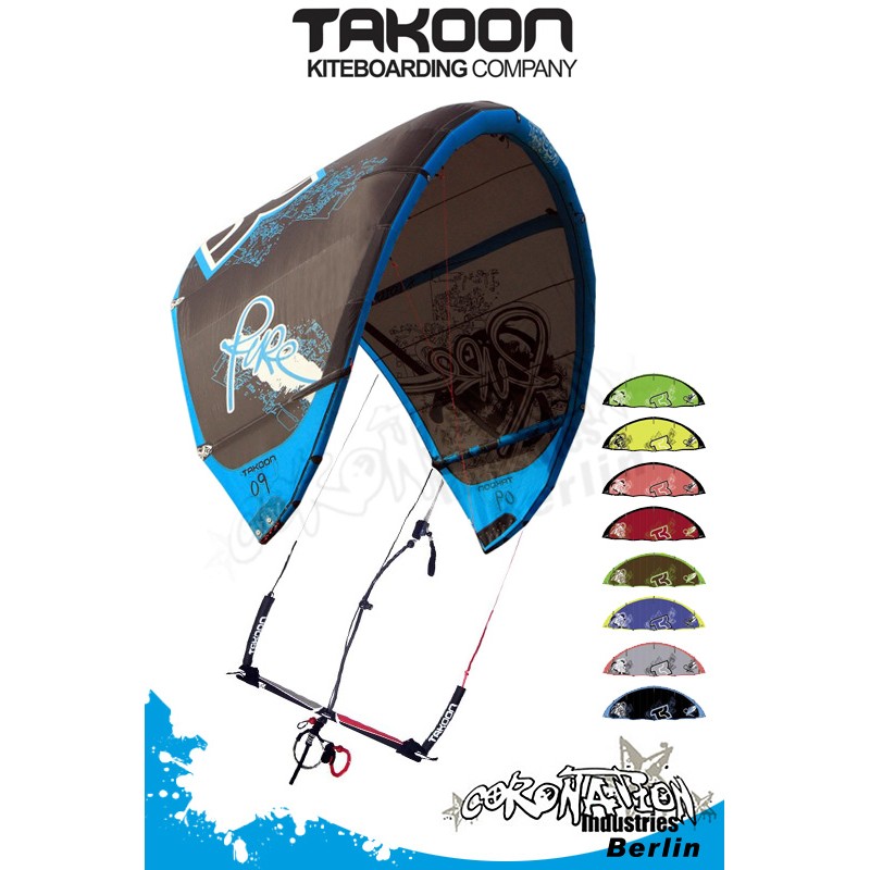 Takoon Kite Pure 2010 9qm complète avec barrere