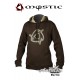 Mystic Hoody Clew First Sweat Slate Brown