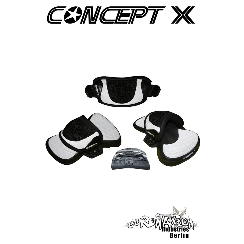 Concept-X Sneak DLX + Kiteboard Pads + Schlaufen Kombination