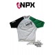 NPX Rash Vest Cult S/S für Männer Black/White/Green