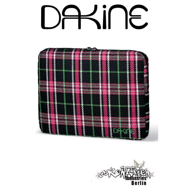 Dakine Laptop Sleeve SM Girls Pinkplaid Laptop Schutzhülle Cover Bag