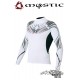 Mystic Crossfire Rash Vest L/S White