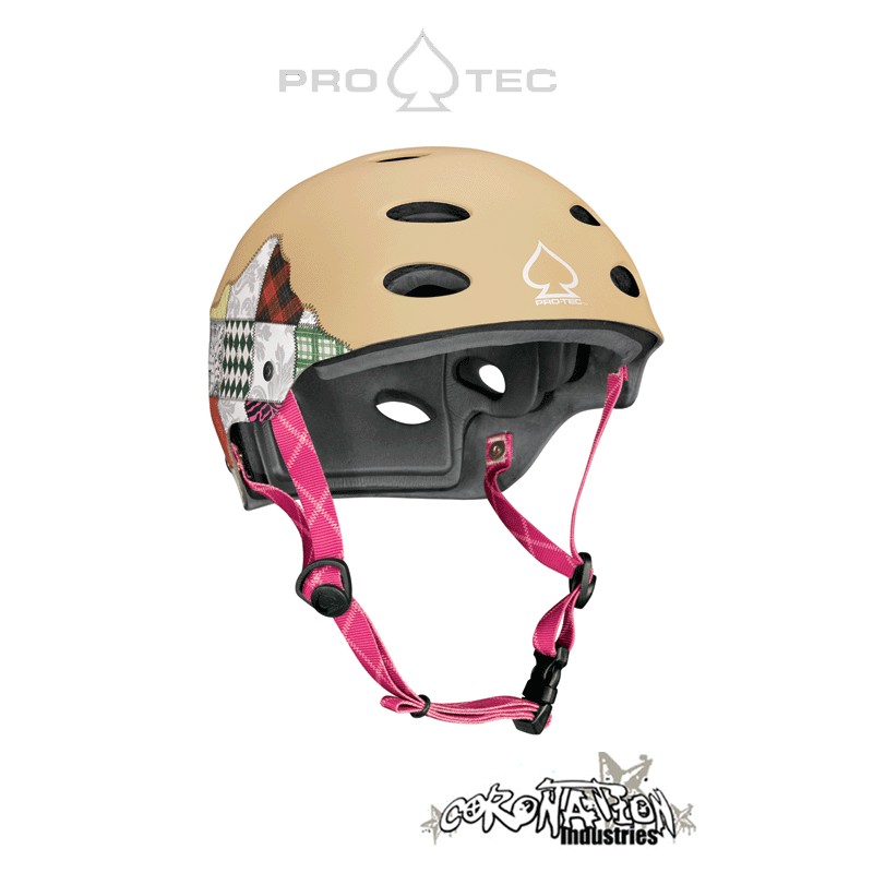 Pro-Tec ACE Water Kite-Helm Patches Khaki