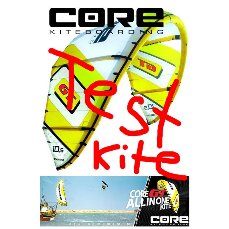 Core GT occasion-Kite Test-Kite 5 qm
