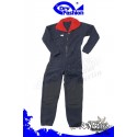 Dry Fashion Fleece Underall (360gr) für Trockenanzug Marine/Rot