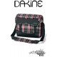 Dakine Messenger Bag Girls Laptop Schultertasche Umhängetasche Pinkplaid
