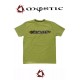 Mystic T-Shirt Paint Tee Single Jersey Men Green Olive