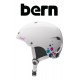 Bern Frauen Kite-Helm Brighton Gloss White w/Polka Dot