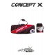 Concept-X Kiteboardbag STX 128 schwarz-rot