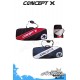 Concept-X Kiteboardbag STX 132 schwarz-rot