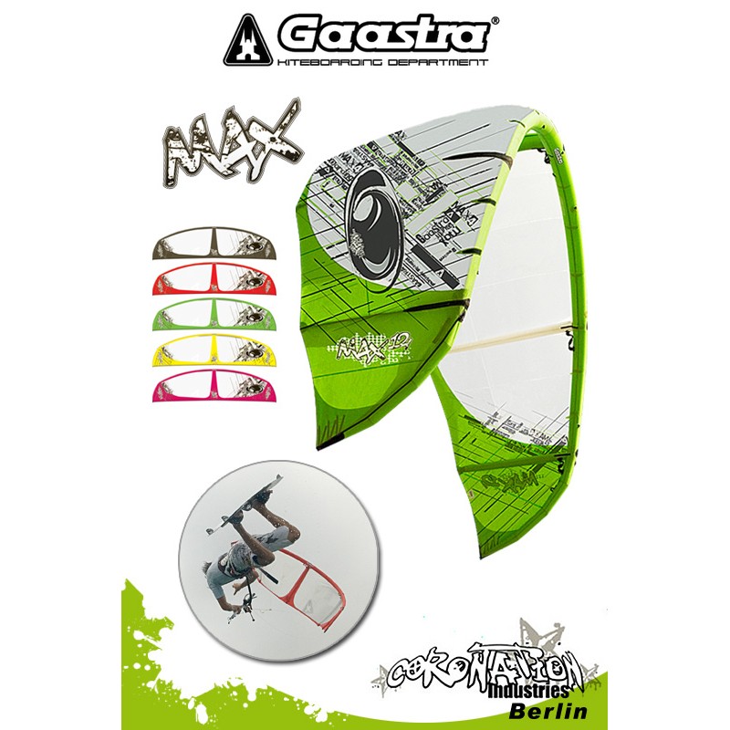 Gaastra Max 4 2010 Freestyle-Kite - 6qm - Kite only
