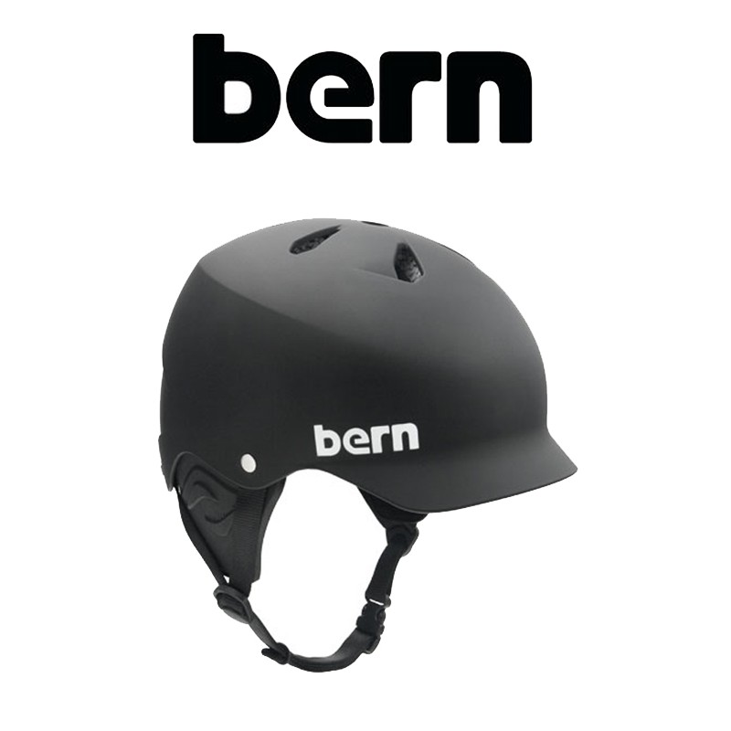 Bern Kite-Helm Watts mate Black